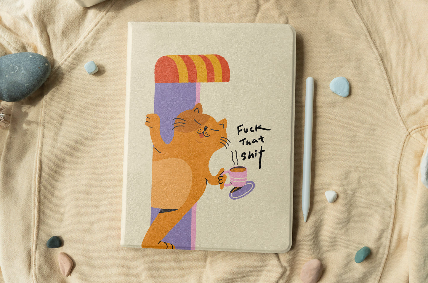 Fuck That Shit Cat iPad Case