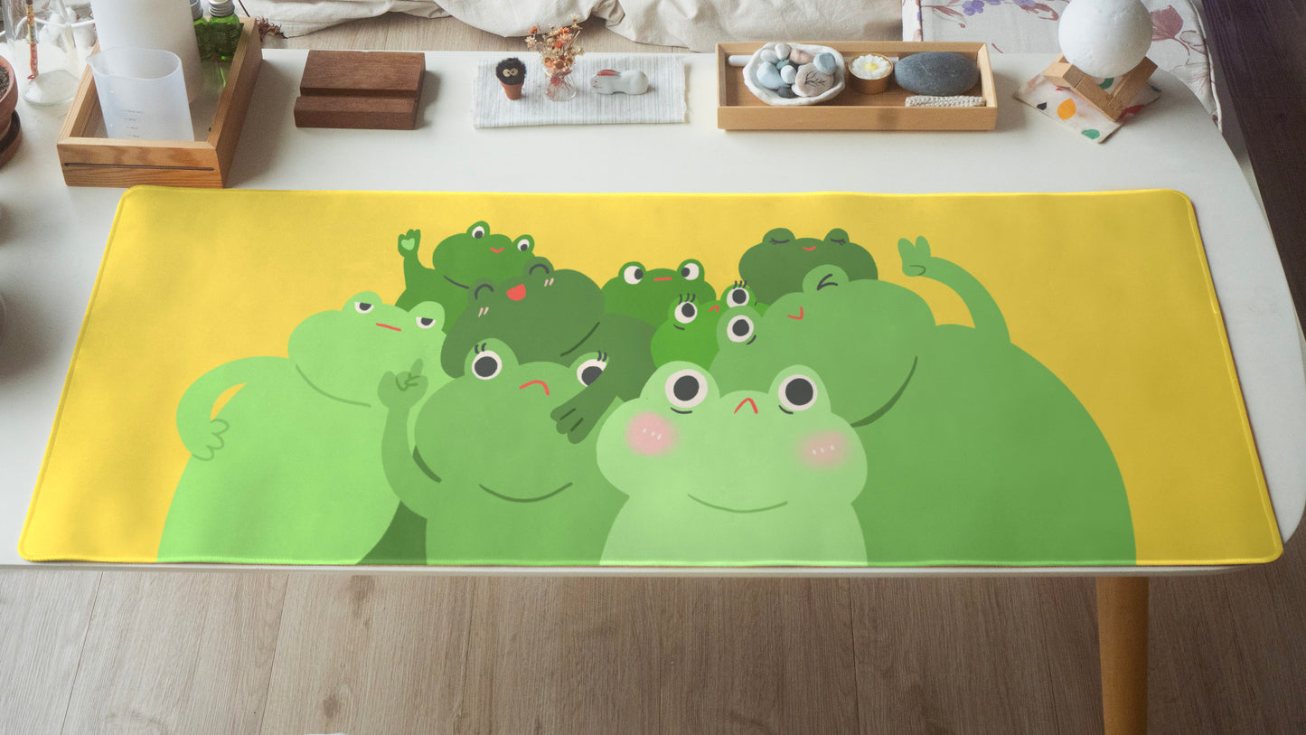 Frogtobomb Desk Pad