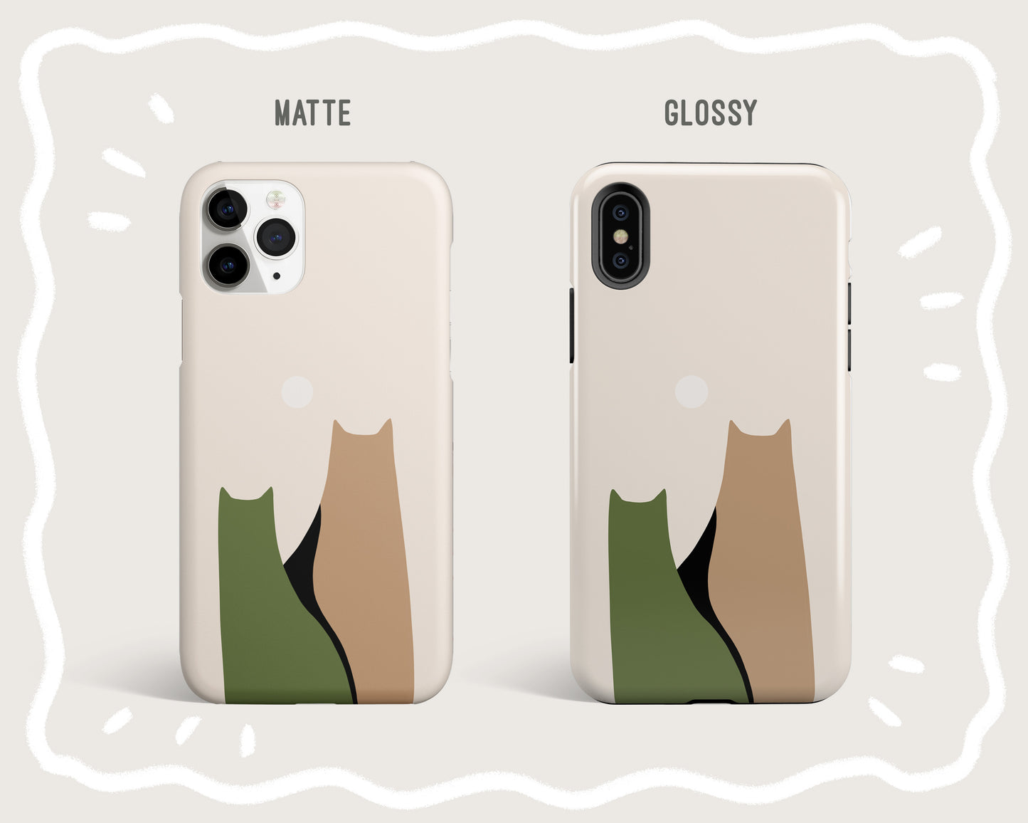Two Cats Phone Case