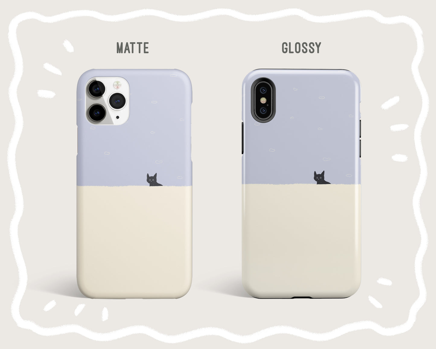 Black Cat Phone Case