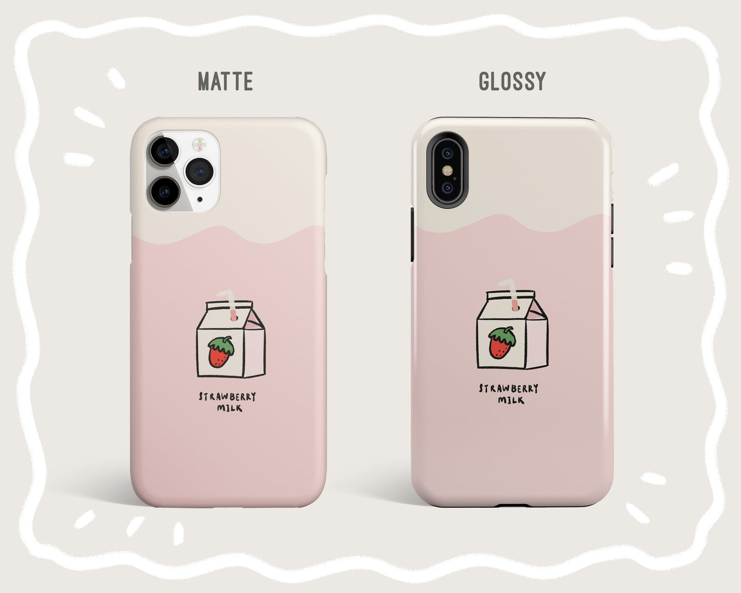 Strawberry Milk Phone Case