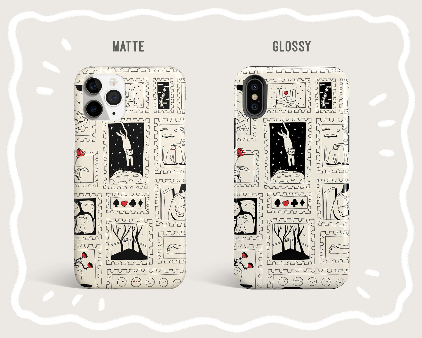 Cute Stamps Phone Case