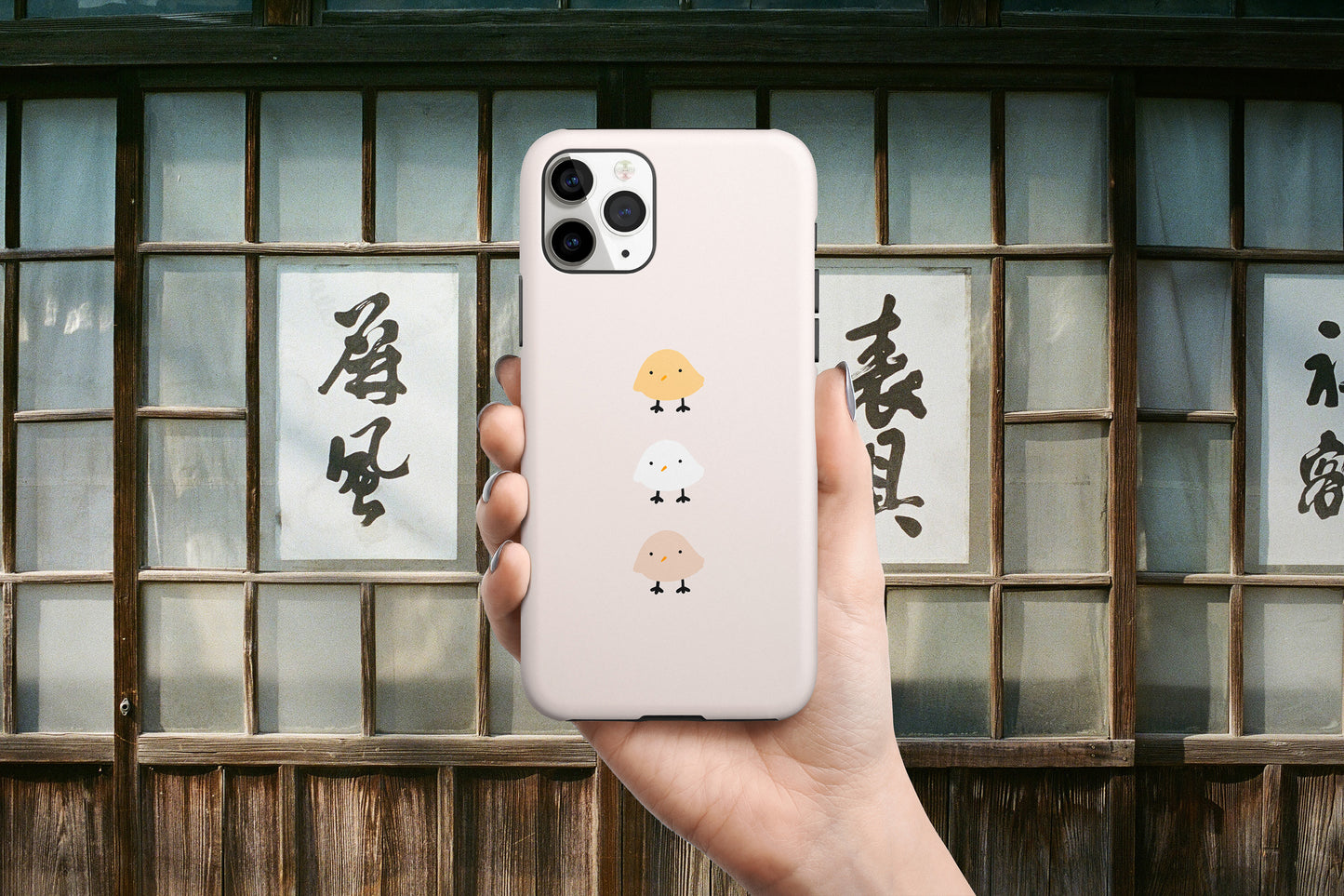 Three Chicks Phone Case