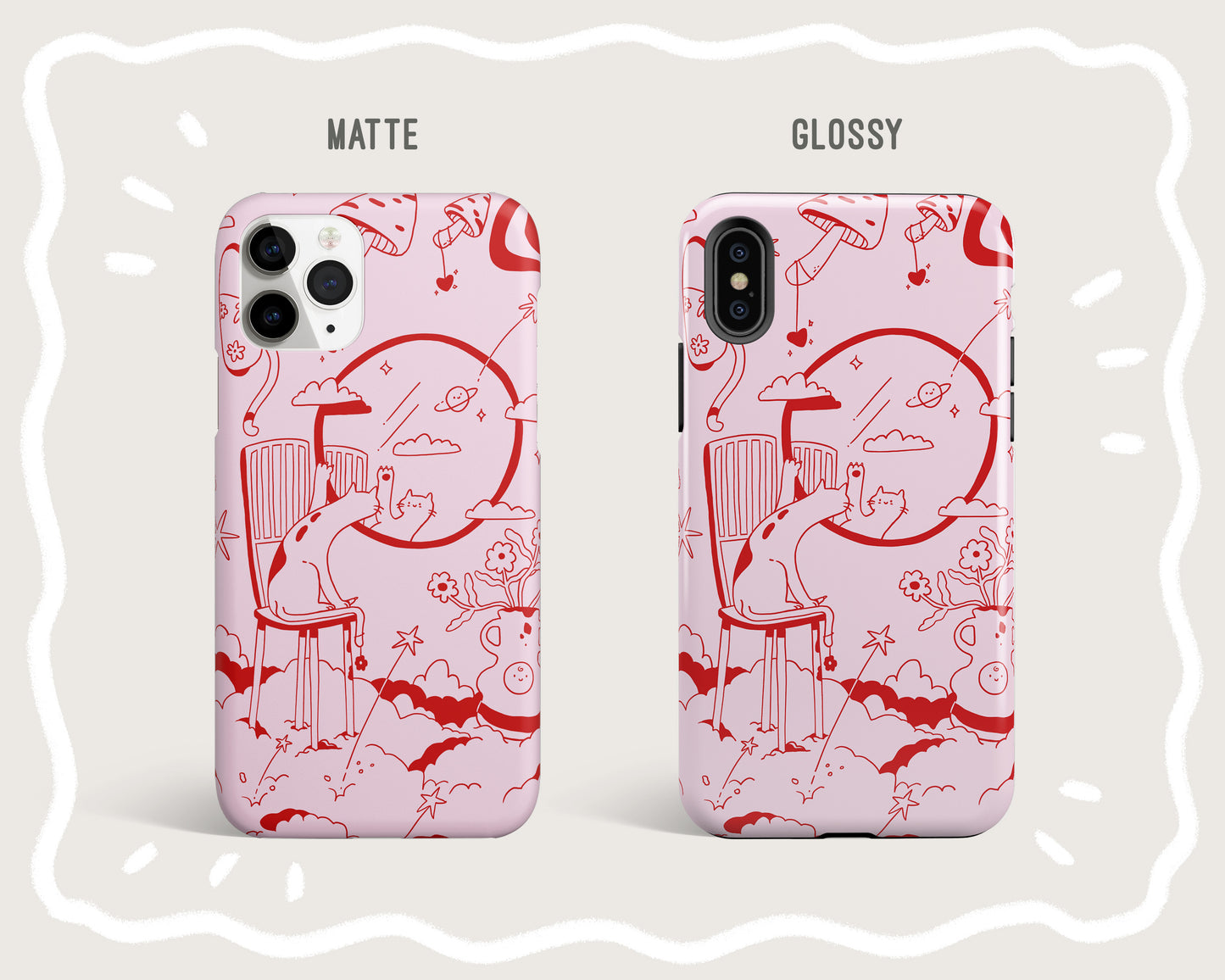 The Cat's Daydream Phone Case