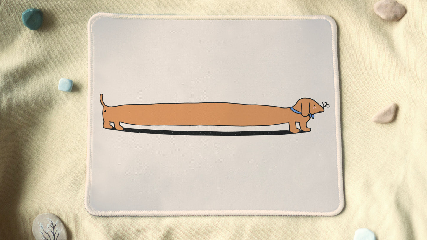 Sausage Dog Desk Pad