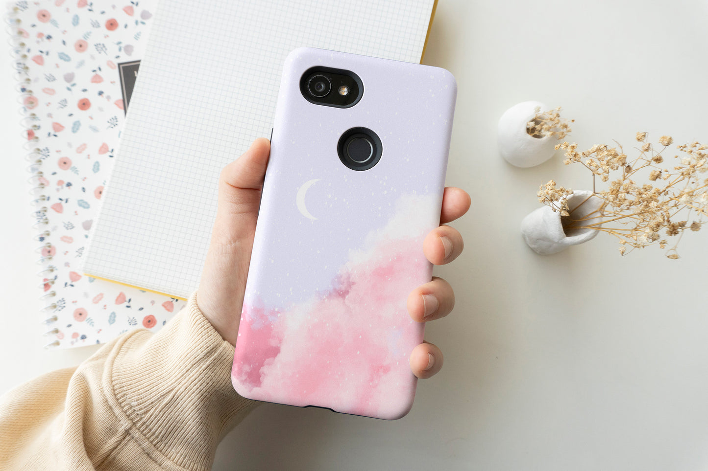 Pink Clouds Phone Case