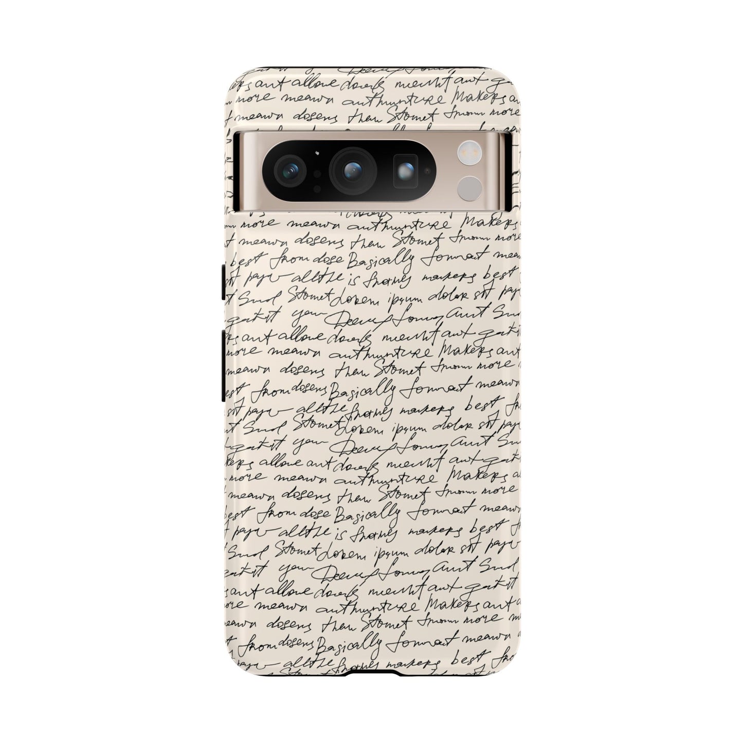 Art of Vintage Words Phone Case