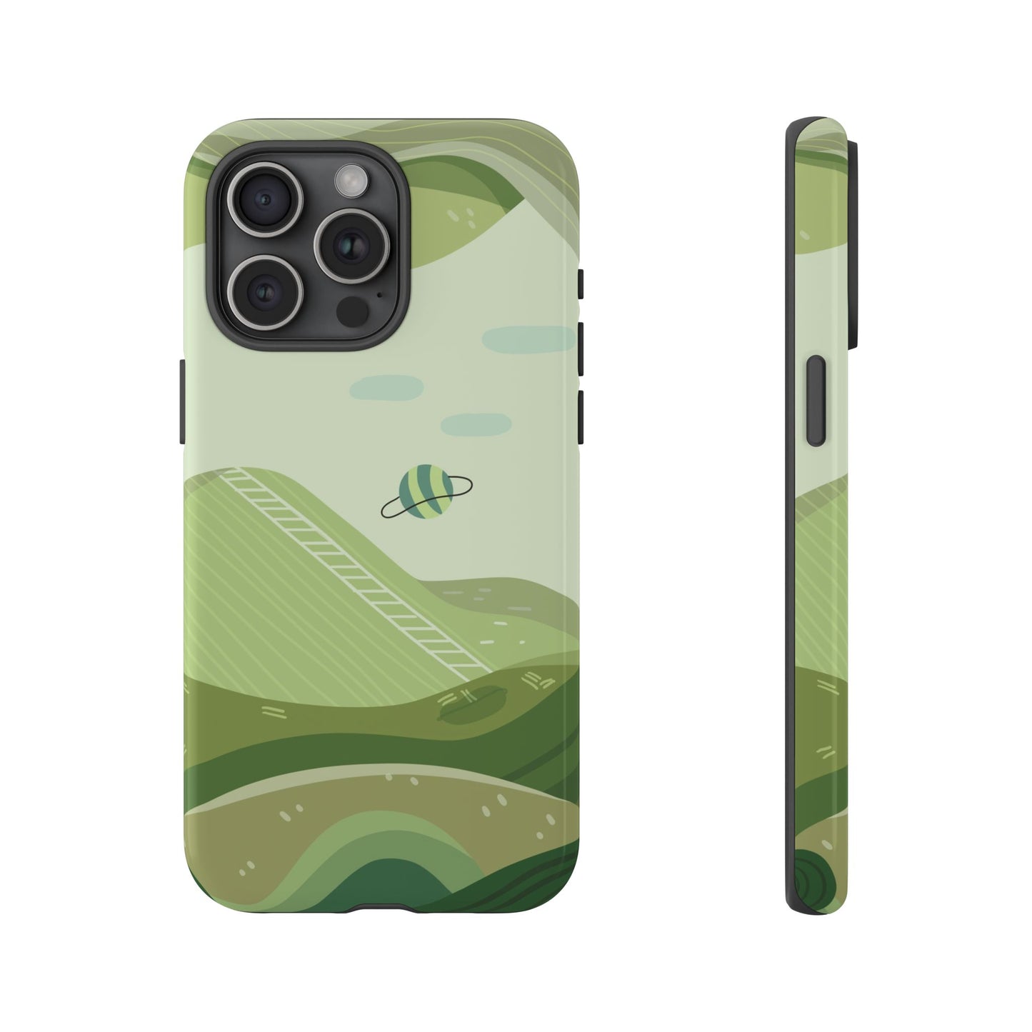 Green Land Phone Case