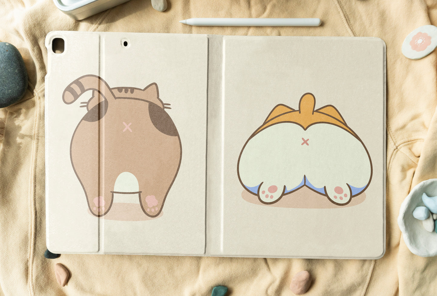 Meow Butt iPad Case
