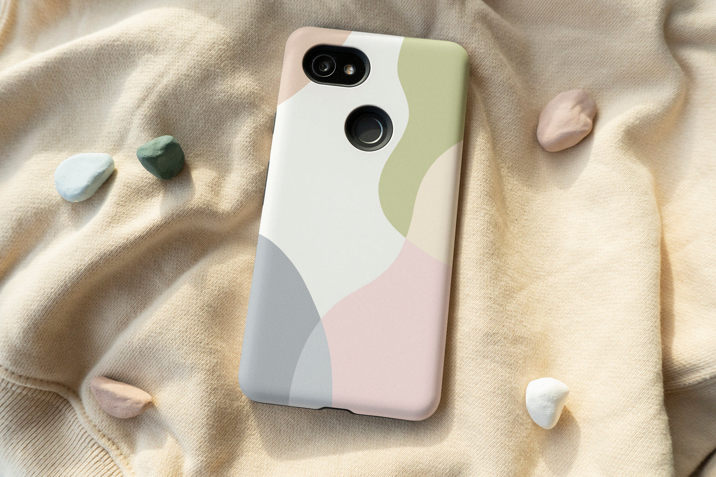 Pastel Colour Shape Phone Case