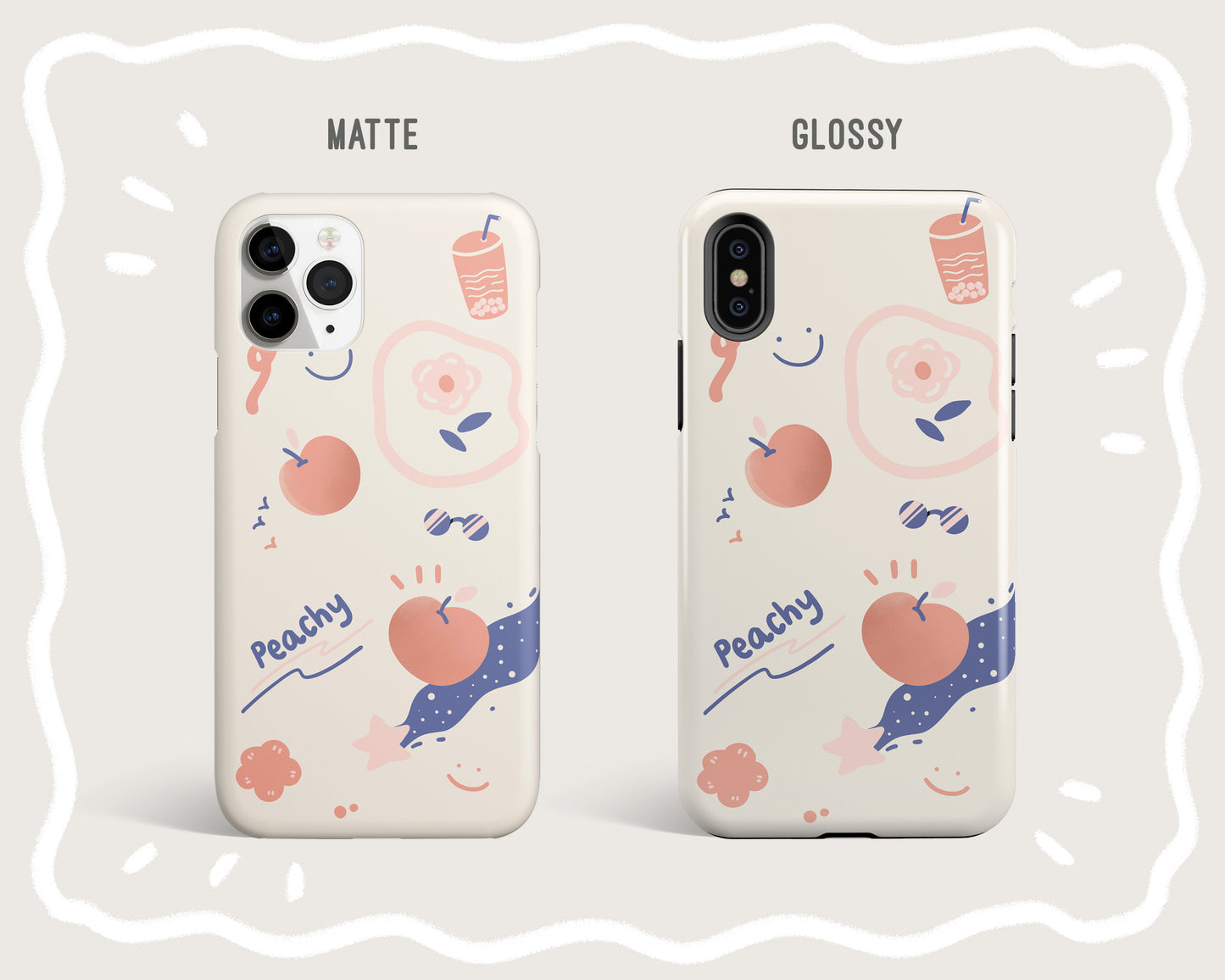 Peachy Style Phone Case