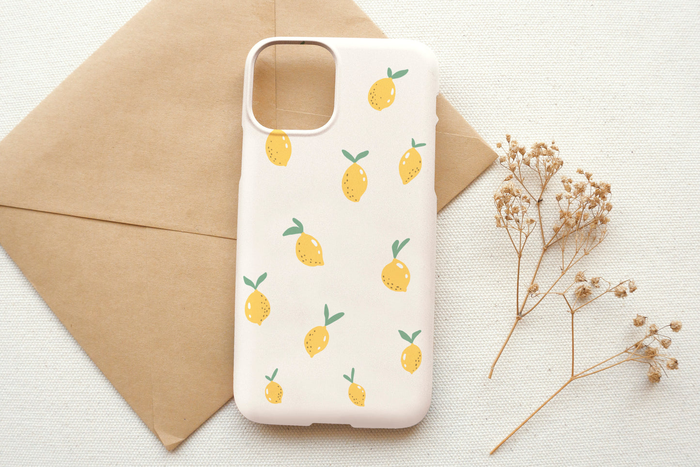 Lemon Pattern Phone Case