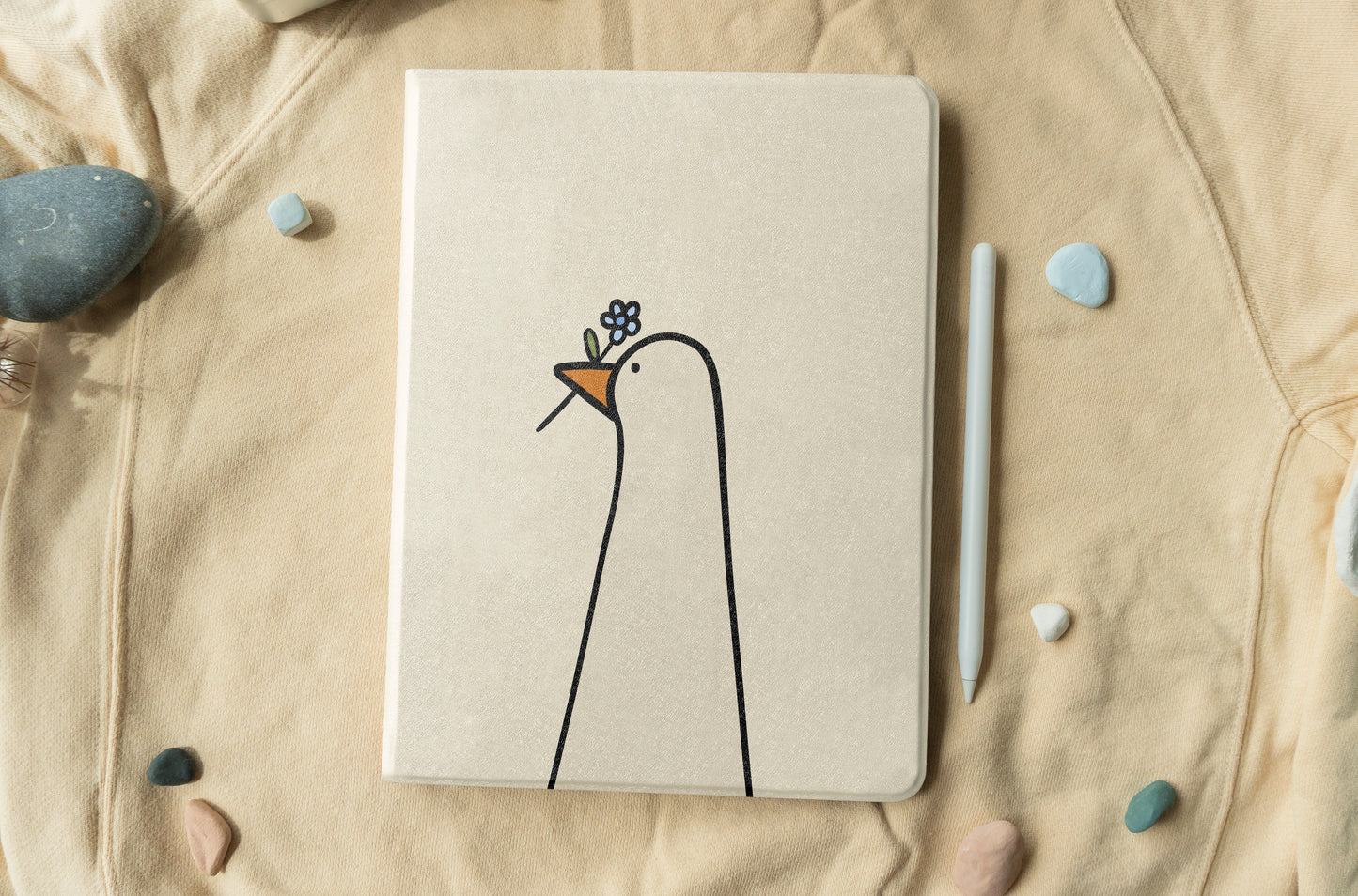 Valentine Duck iPad Case