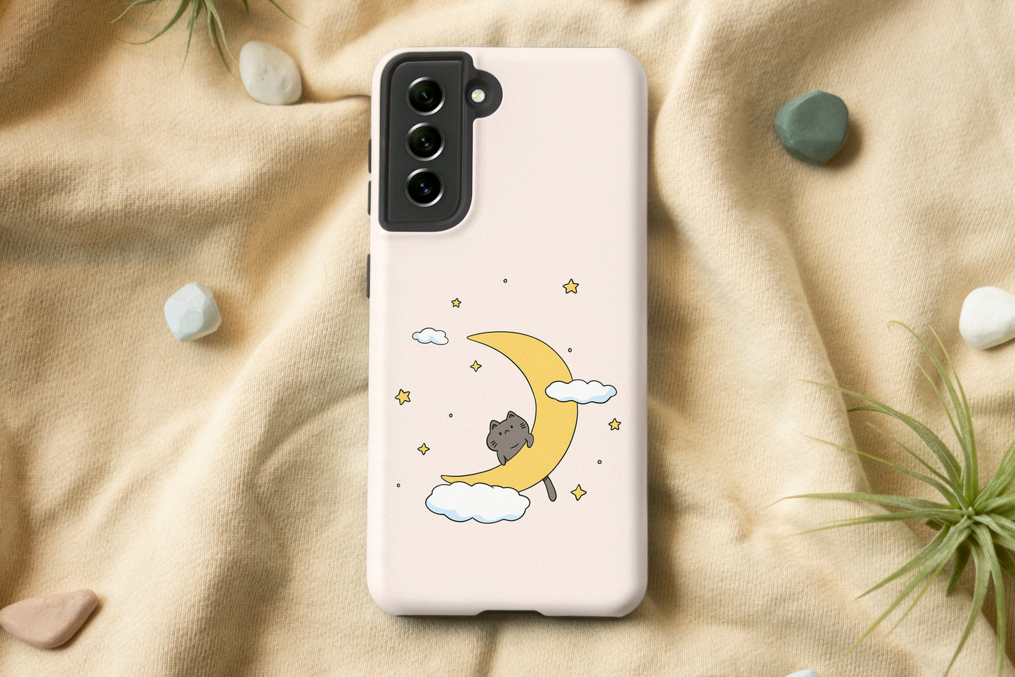 Lunar Cat Phone Case