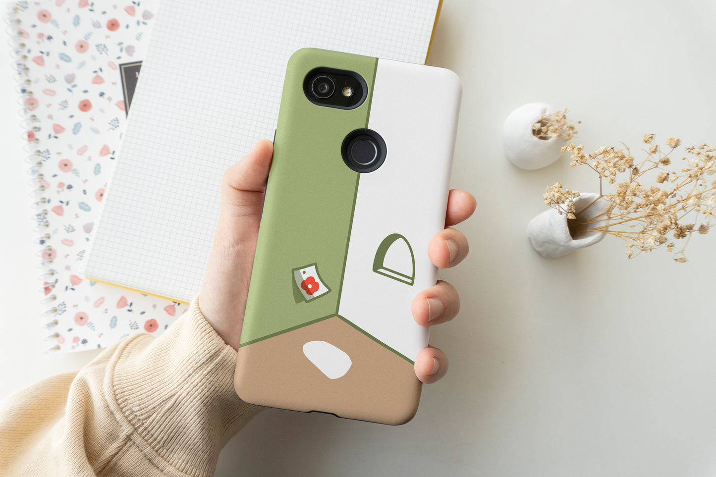 Red Flower Room Phone Case
