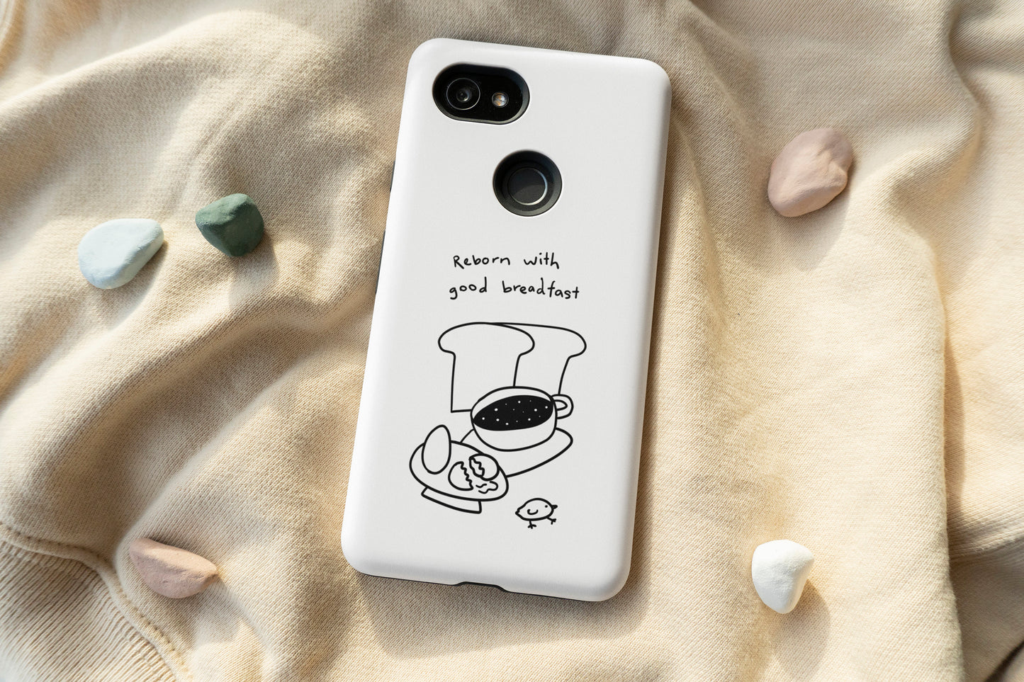 Reborn With Good Breakfast Phone Case