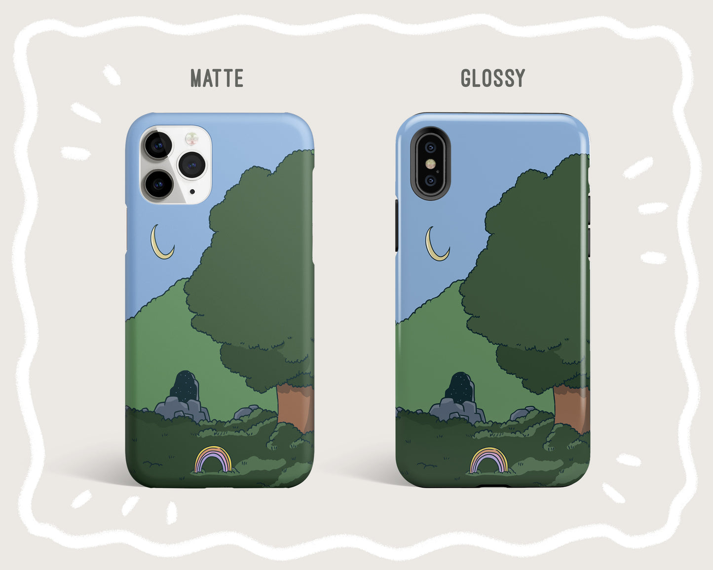 Rainbow Forest Phone Case