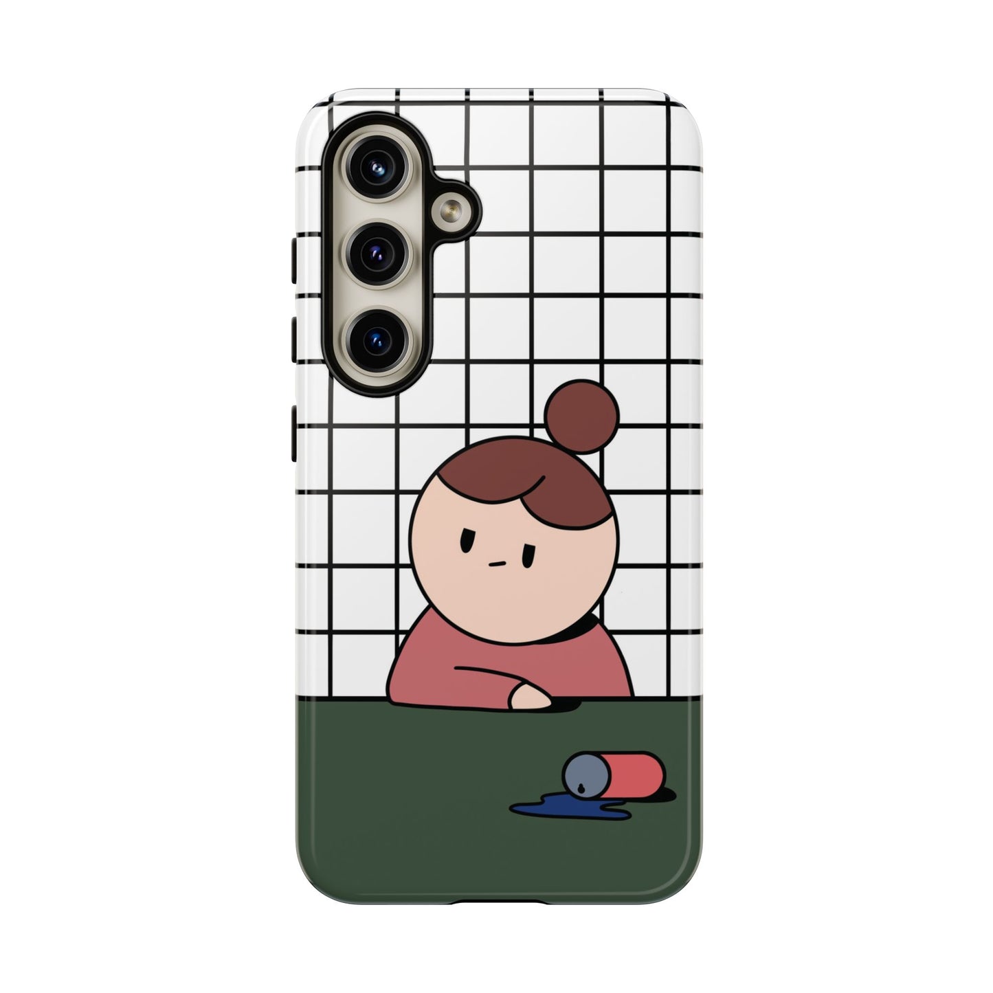 Couple Frustrated Girl Phone Case