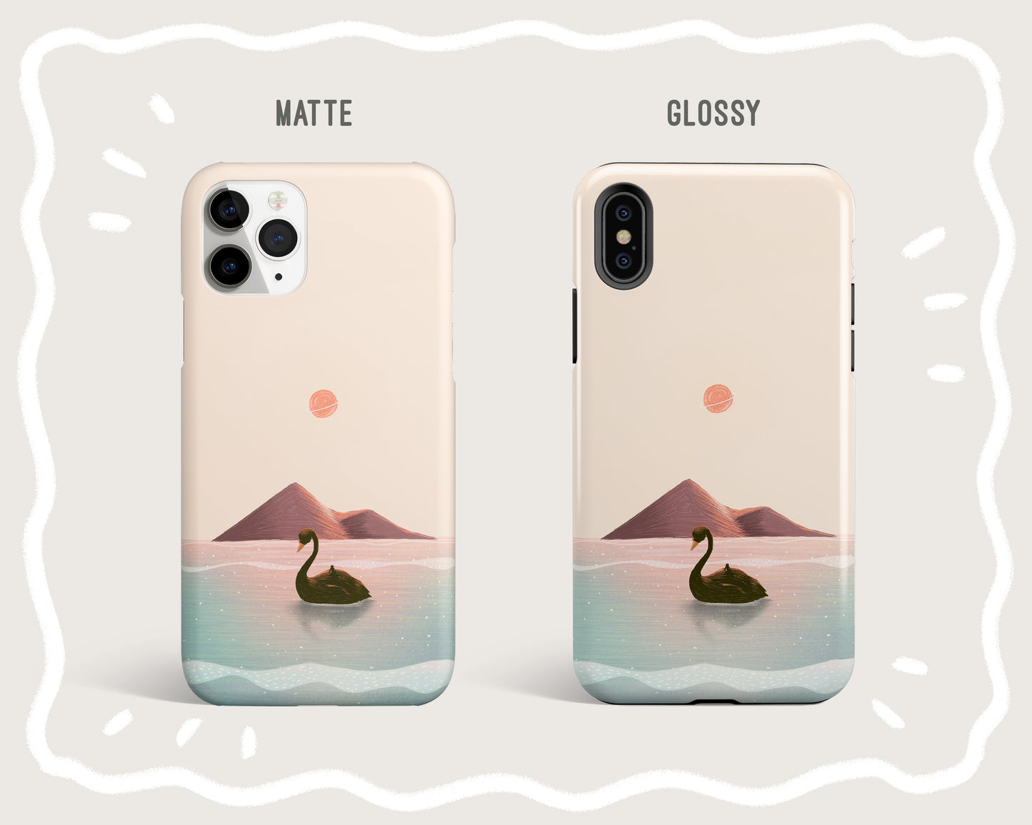 Black Swan Phone Case