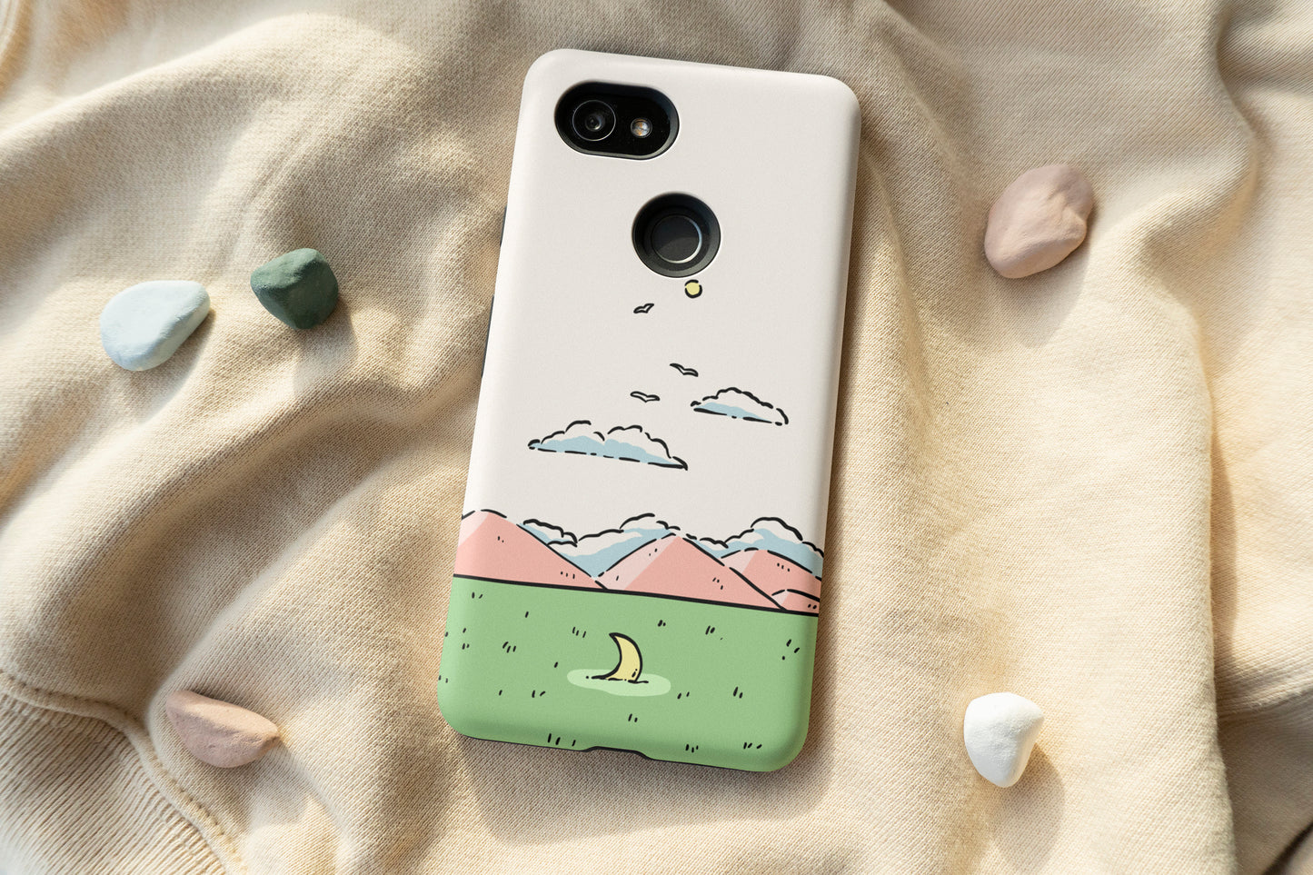 Moon Resting Place Phone Case