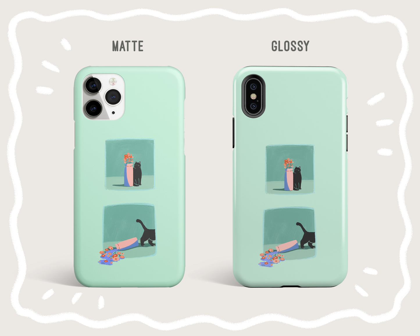 The Story Of The Vase Phone Case