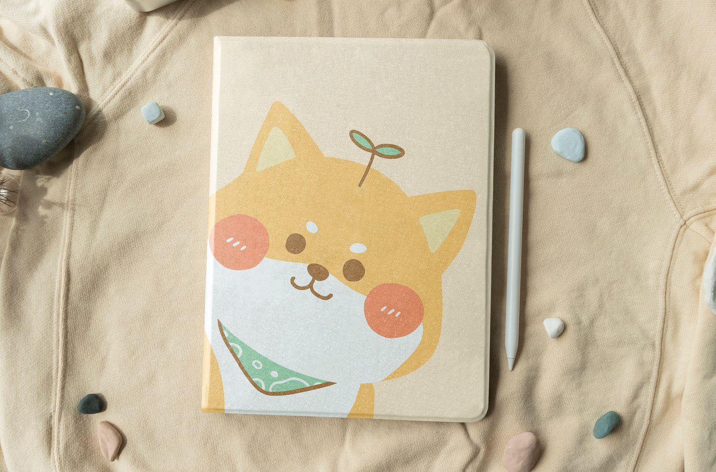Smiley Shiba iPad Case