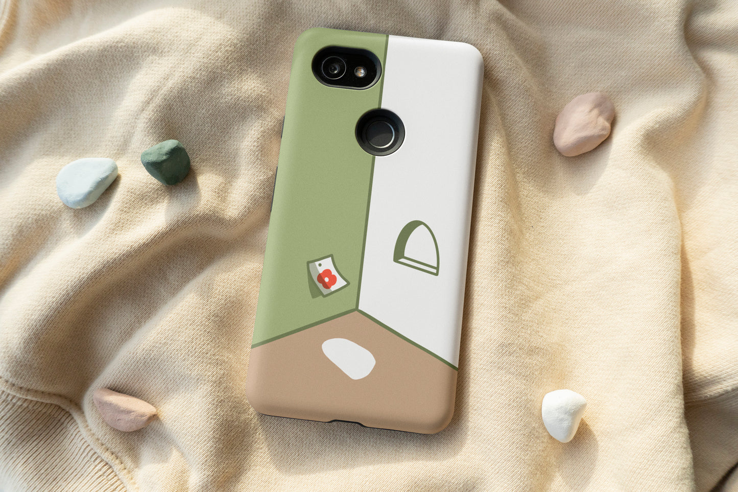 Red Flower Room Phone Case