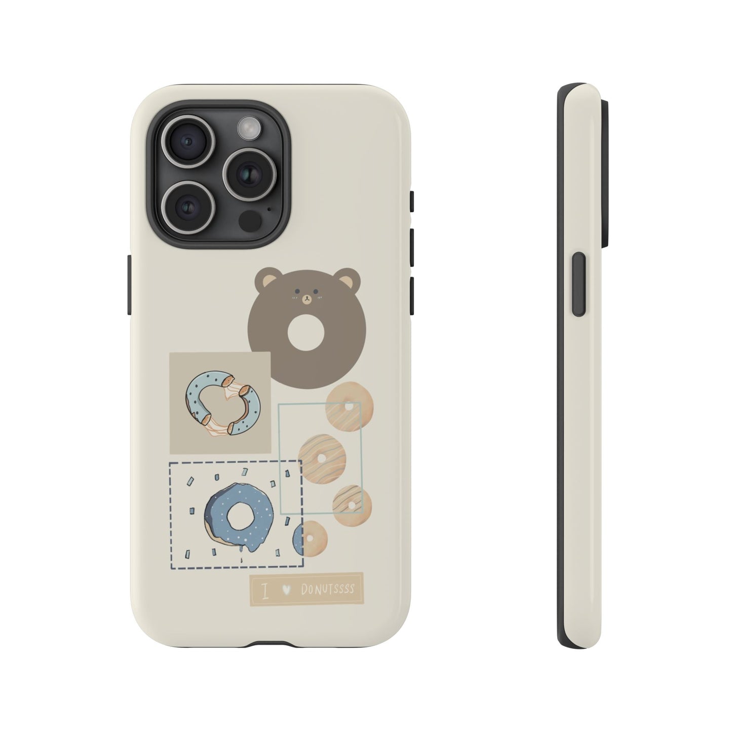 I Love Donuts Phone Case