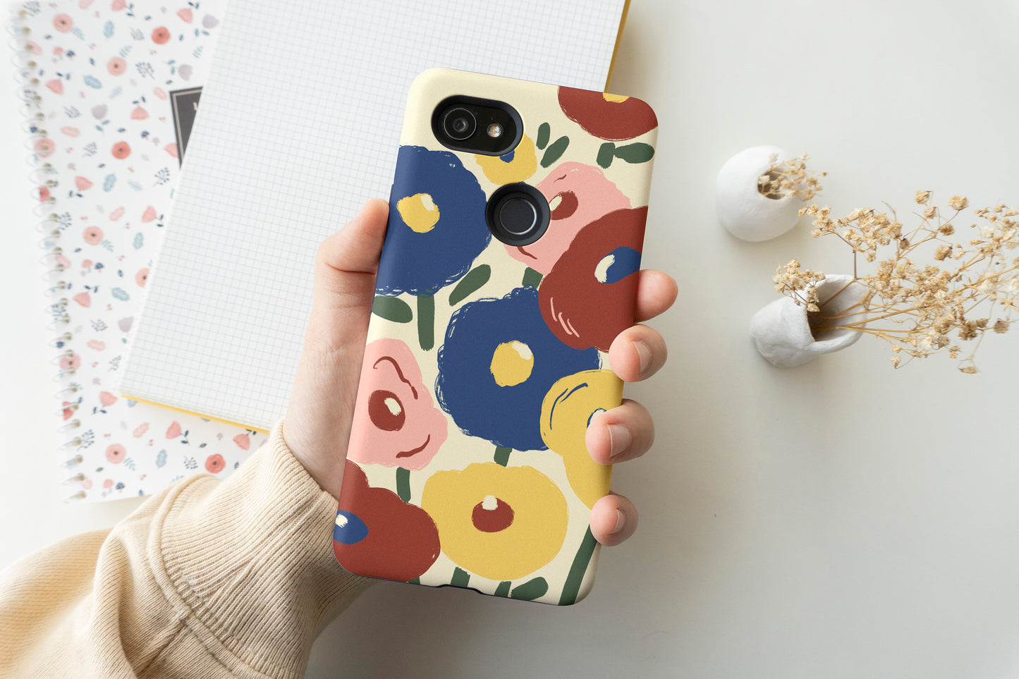 Whimsy Flowers Phone Case