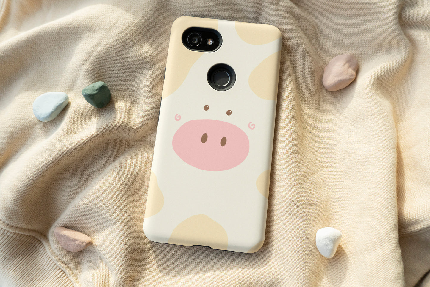 Cute Cow Face Phone Case