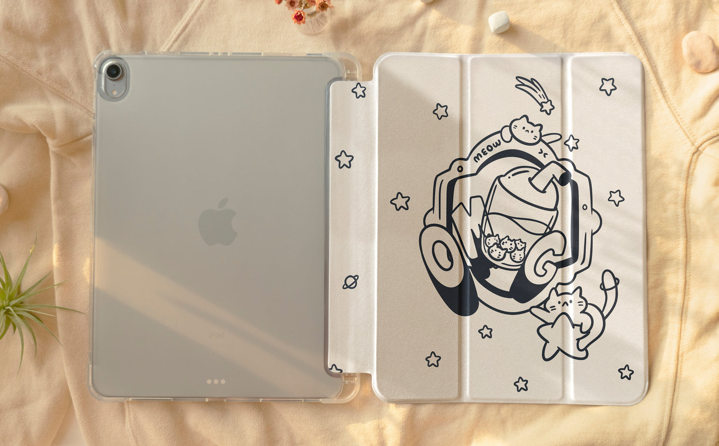 OMG Meow Cat iPad Case