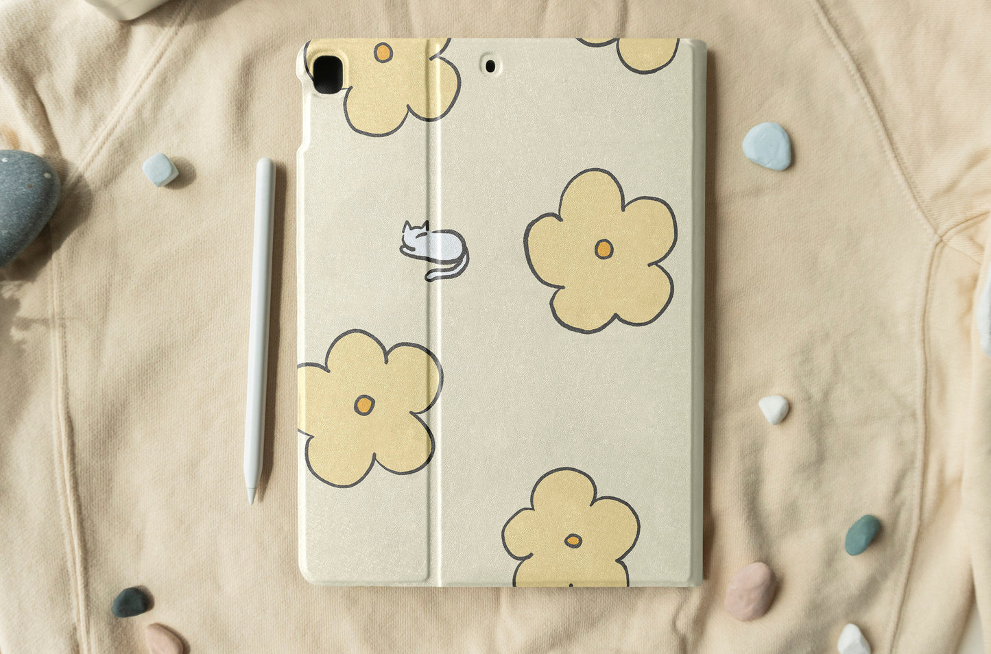 Cat's Secret Letter iPad Case