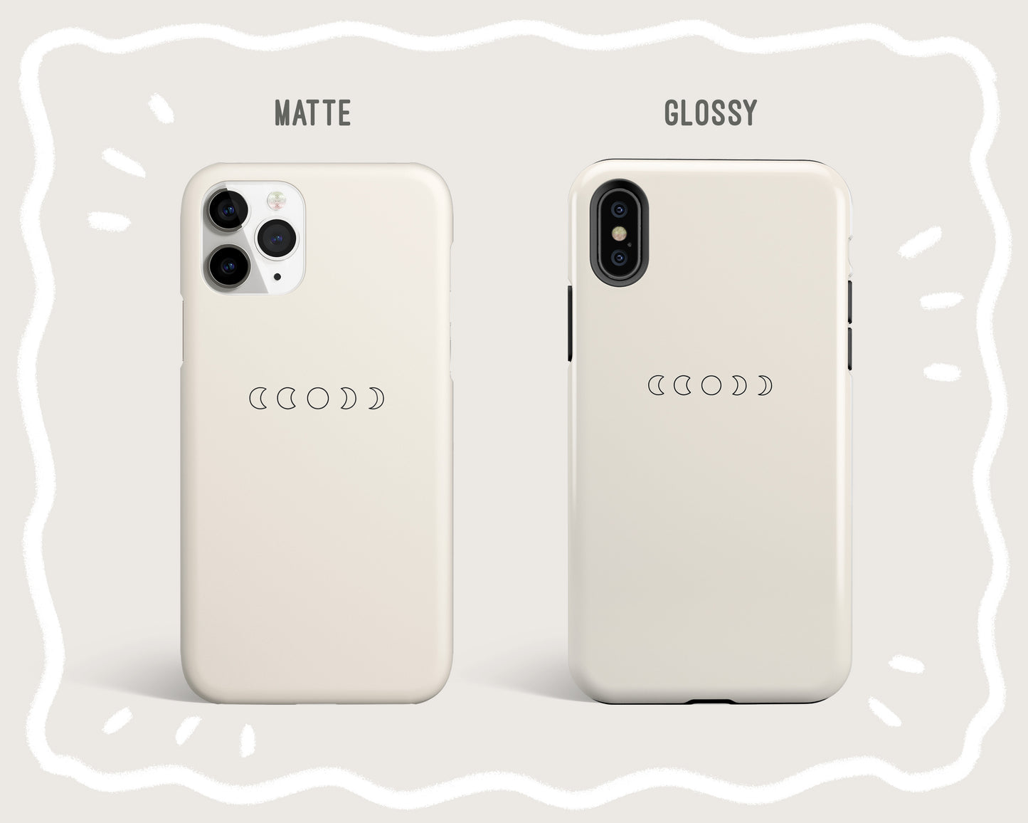Half Circle - Bright Phone Case