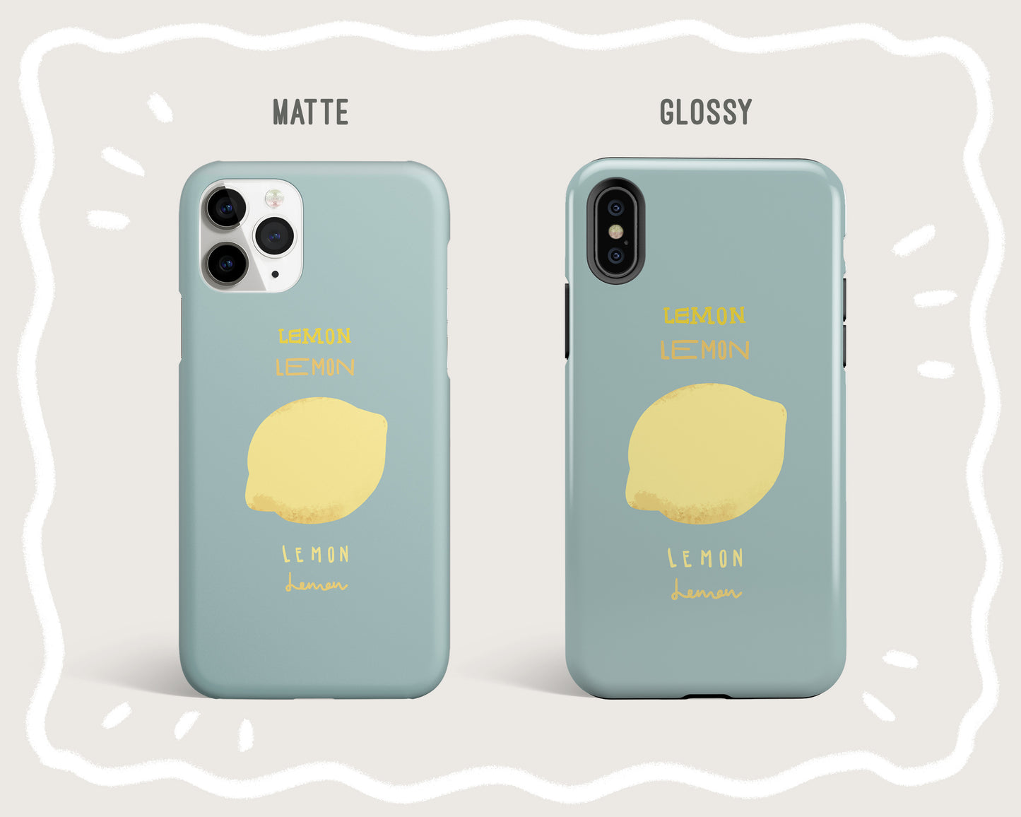 Lemon Phone Case