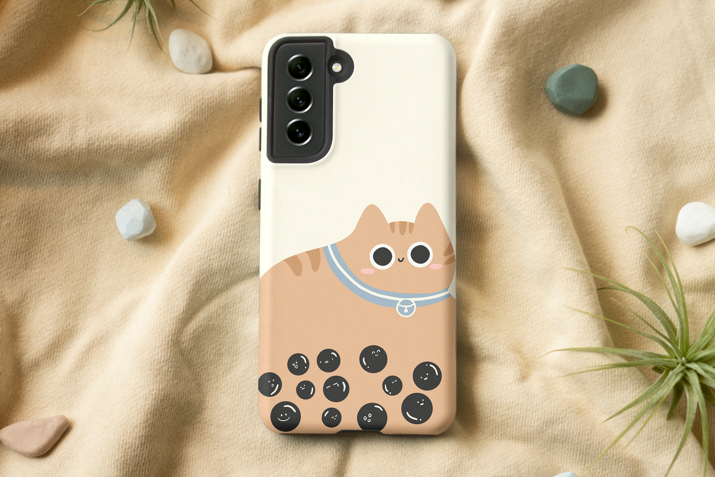 Bubble Tea Cat Phone Case