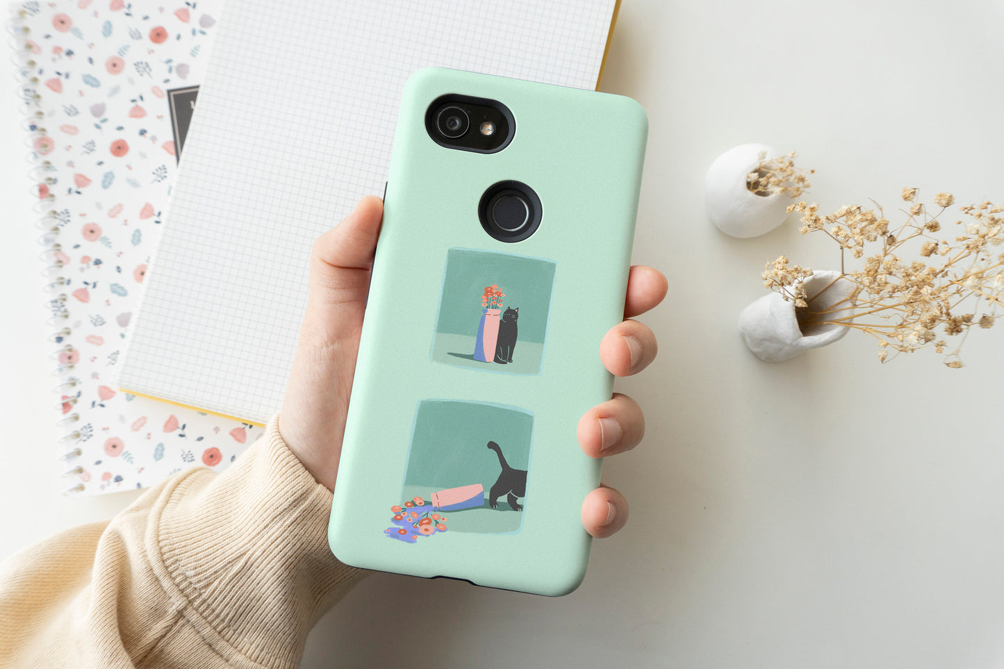 The Story Of The Vase Phone Case