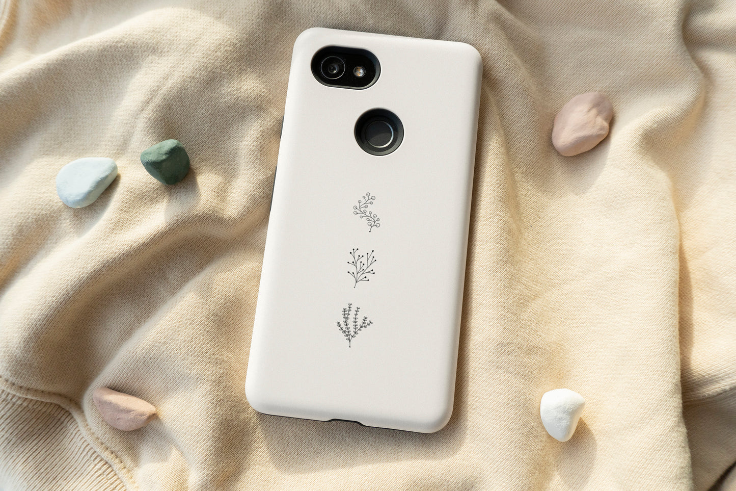 Three Flower Phone Case