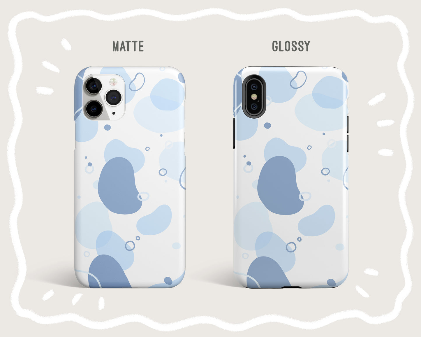 Blue Bubble Phone Case