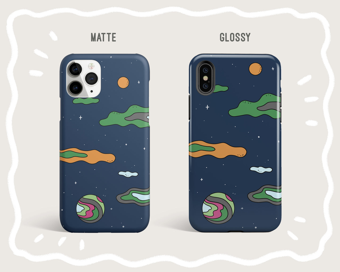 Dark Galaxy Art Phone Case