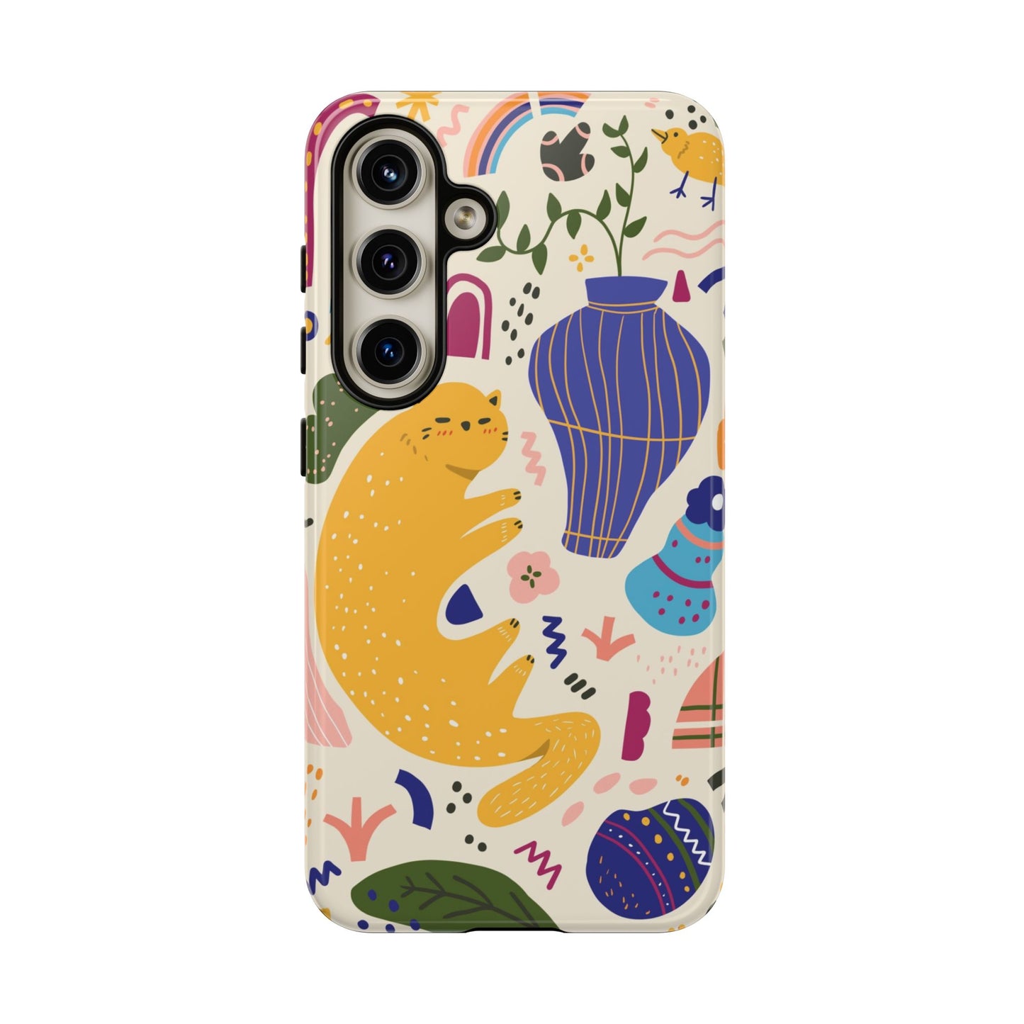Dreamy Cat And Her Wonderland Phone Case