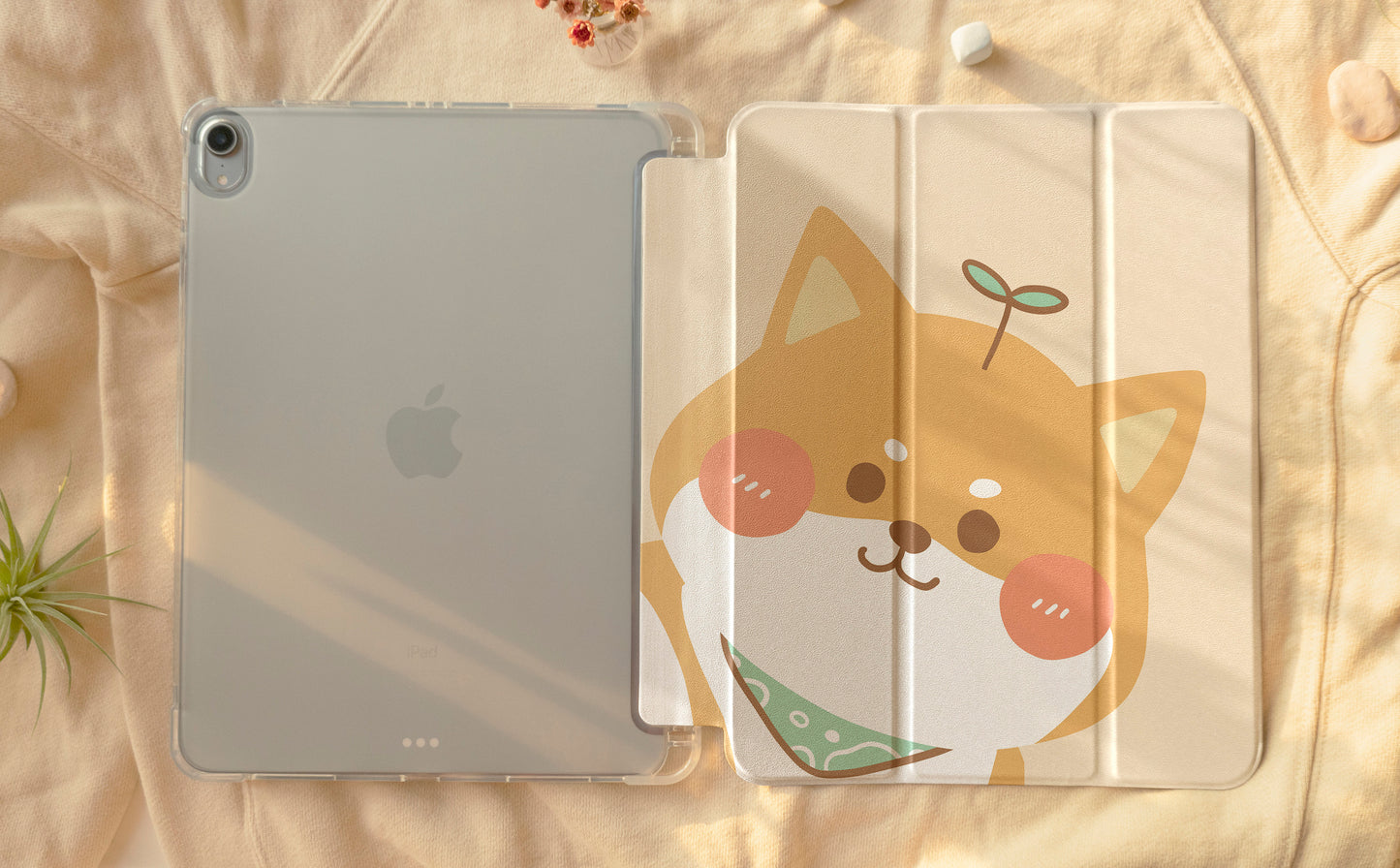 Smiley Shiba iPad Case