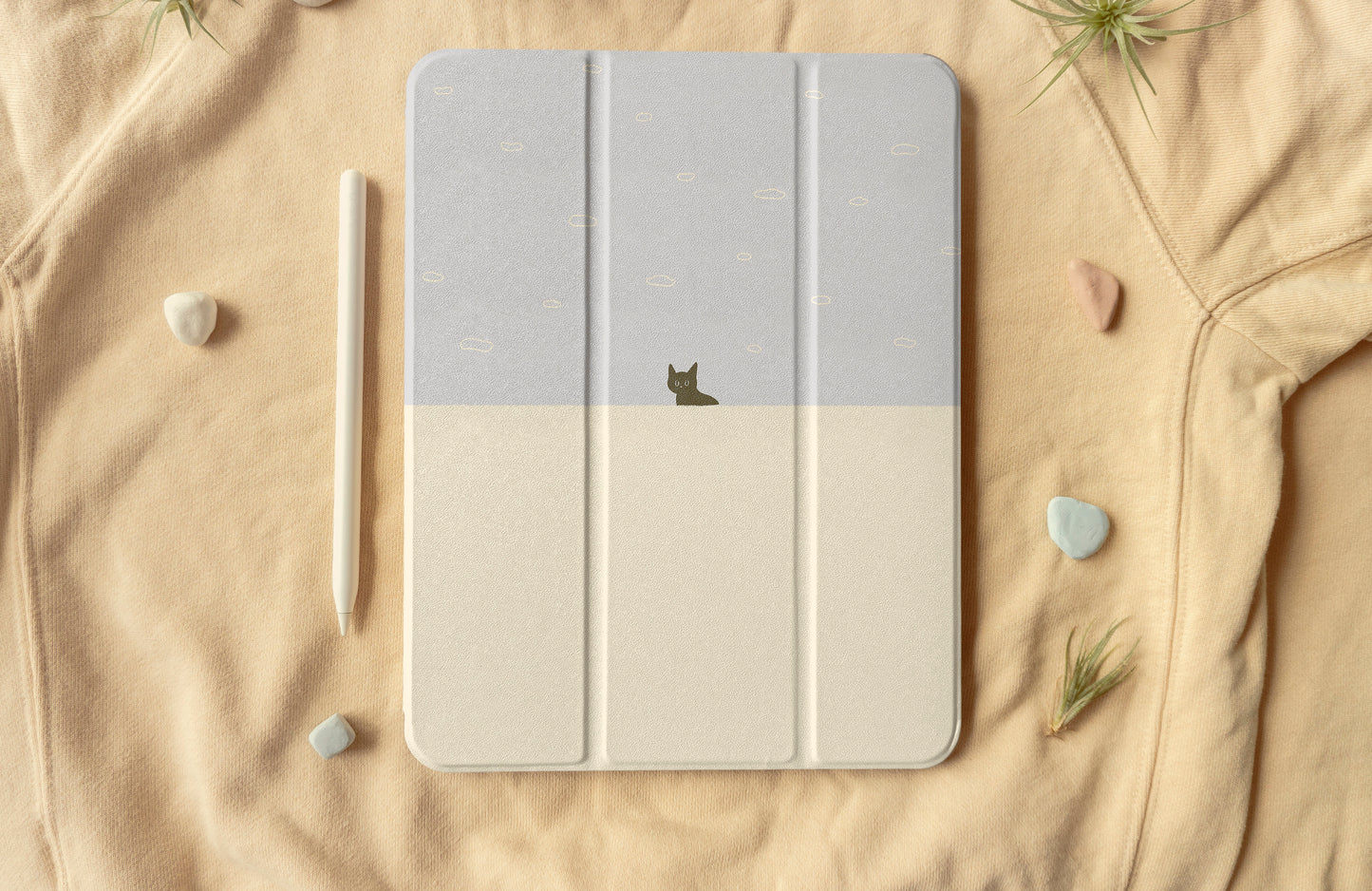 Black Cat iPad Case