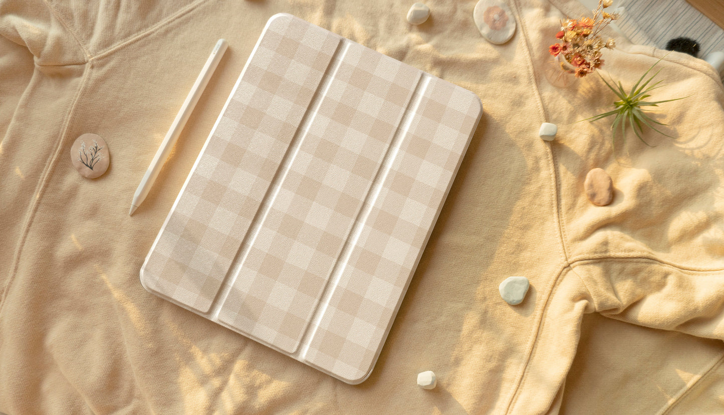 Brown Stripe iPad Case
