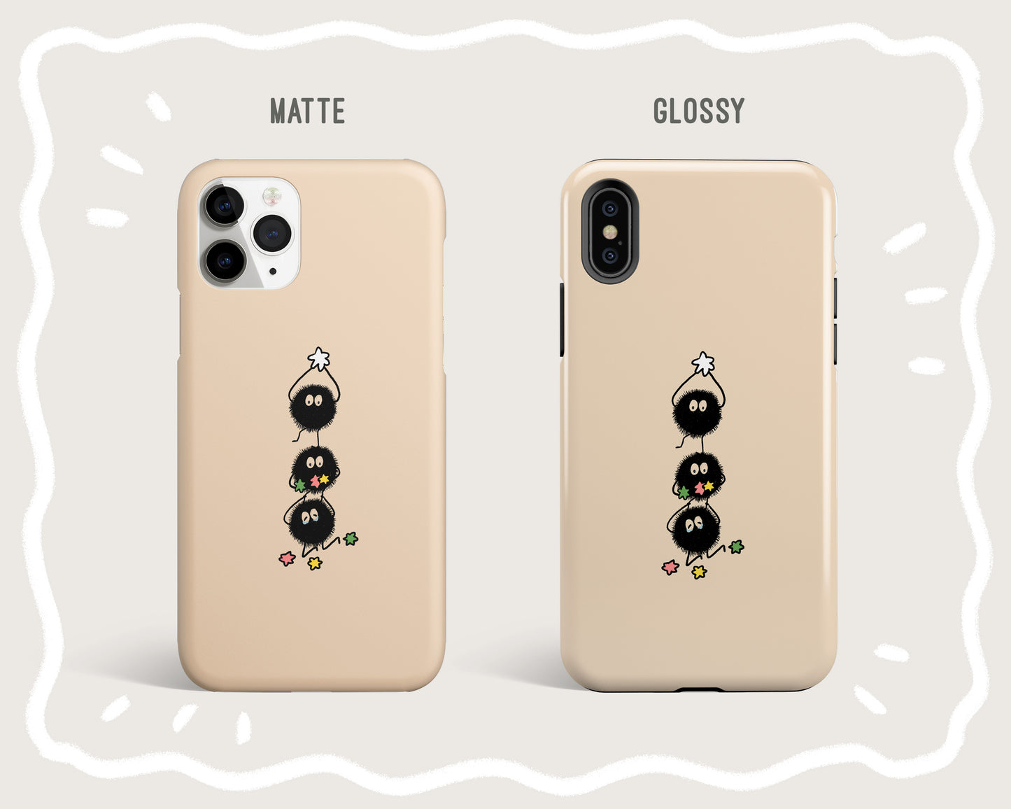 Spirited Away Dust Balls Phone Case