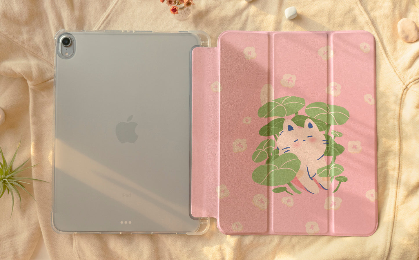 Secret Garden Cat iPad Case