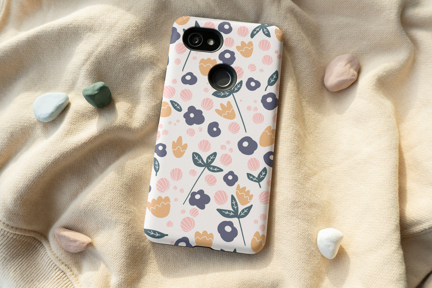 Flower & The Shells Phone Case