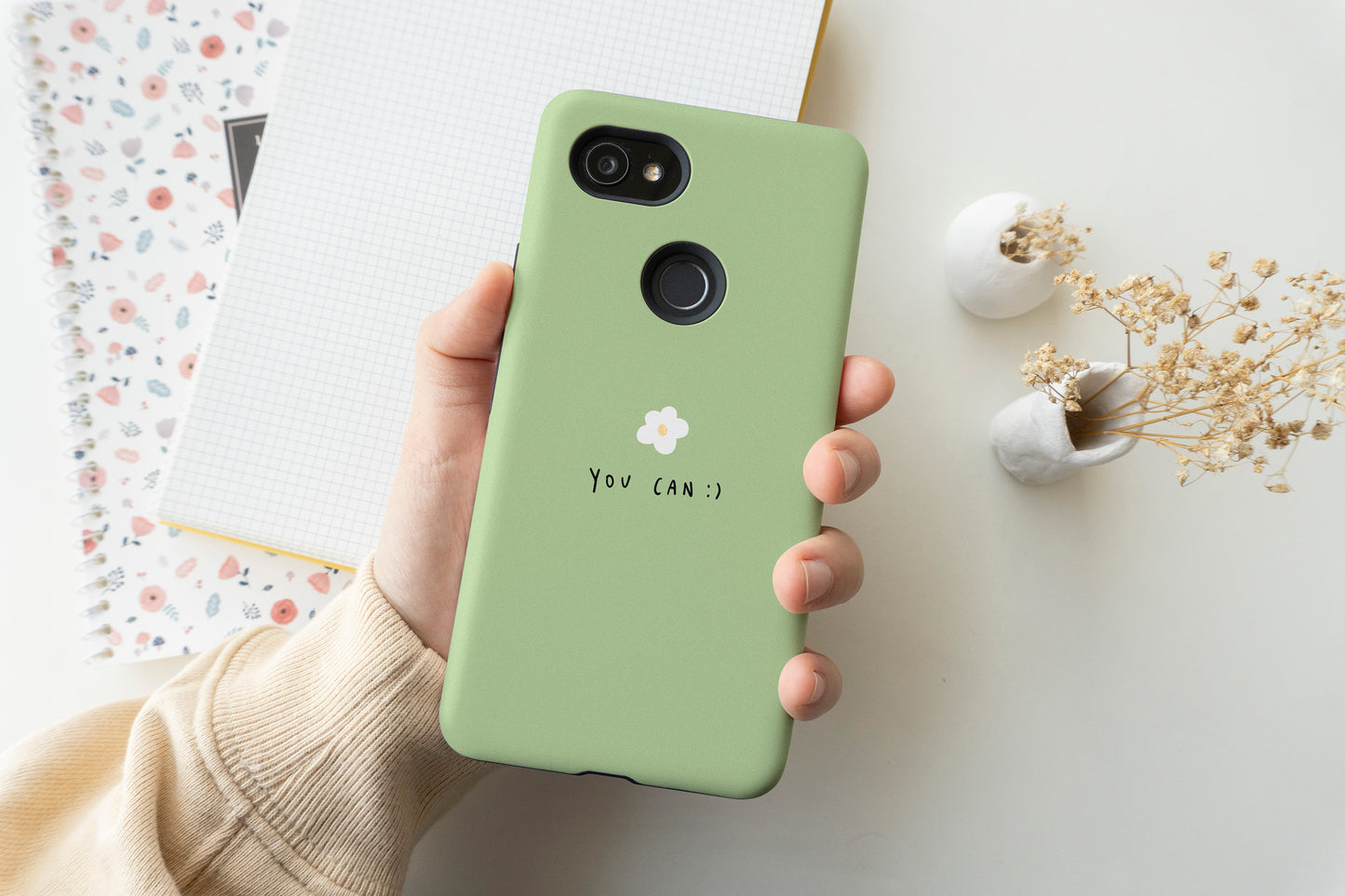 You Can - Green Phone Case