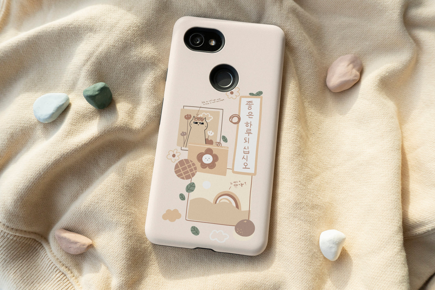 Korea Vibe Collage Art Phone Case