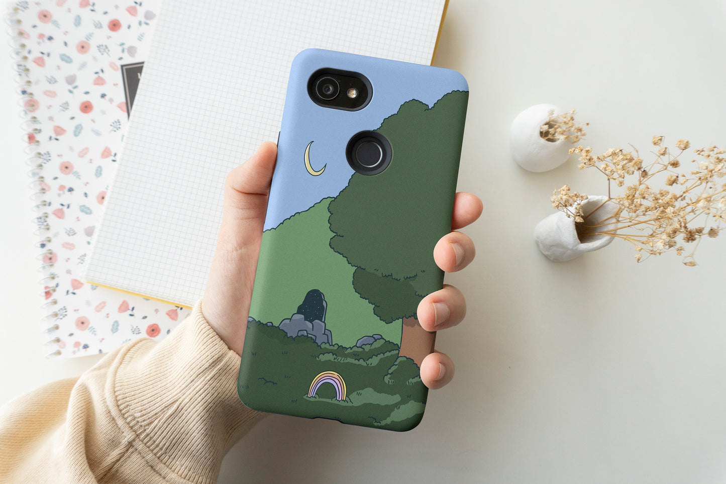 Rainbow Forest Phone Case