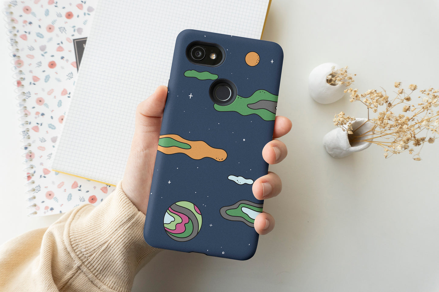 Dark Galaxy Art Phone Case